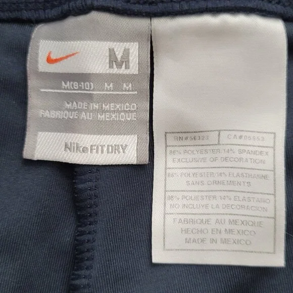 Nike Black Retro Capris Wide Leg Yoga Pants Medium - Picture 3 of 9